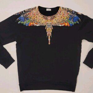 Rare Marcelo Burlon Mens Icon Wings Crewneck Sweatshirt Size Medium